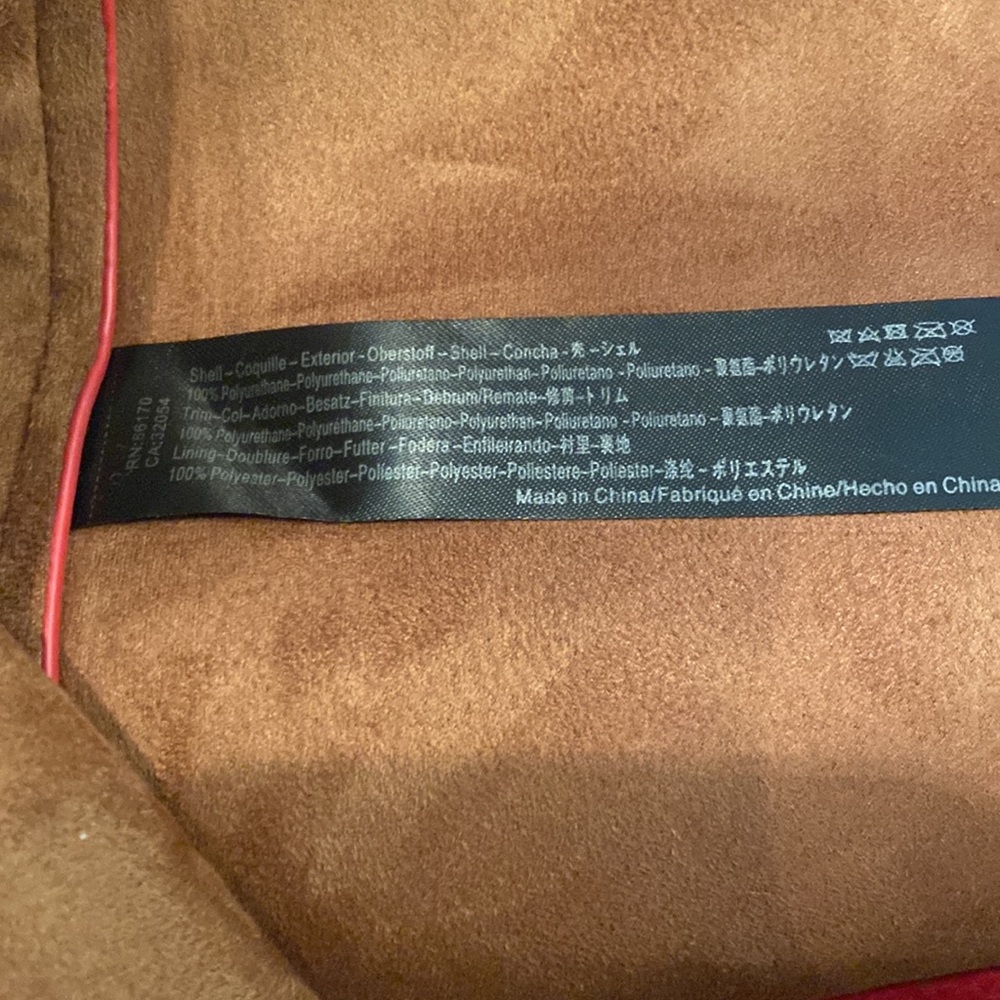 Red Drawstring Handbag - Picture 6 of 7